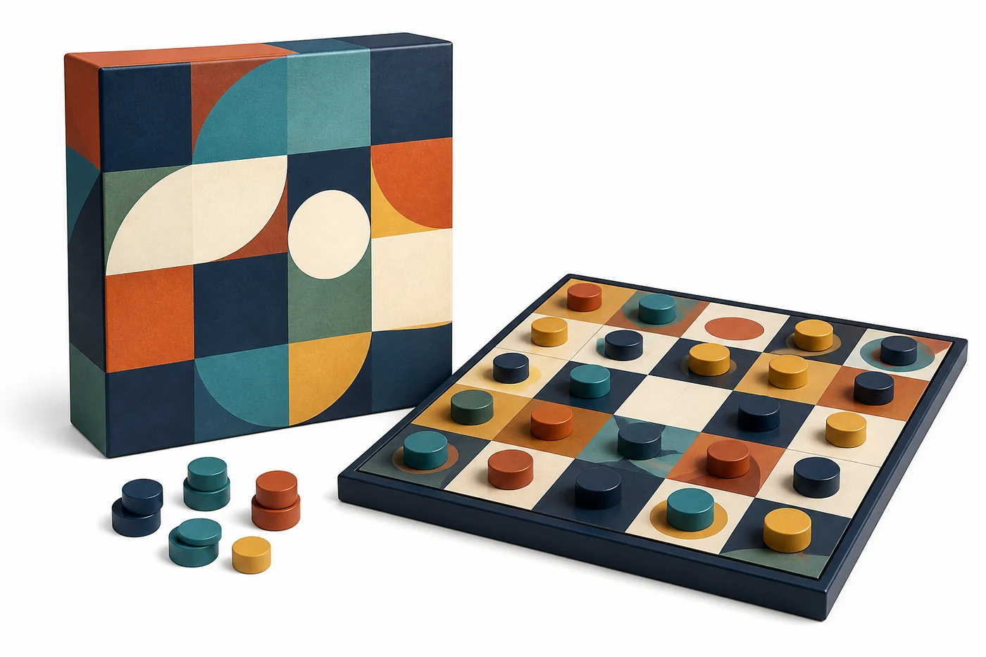 Boîte et plateau Blokus classique